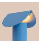 Thoro Lampa biurkowa BISCUIT błękitna LED 3000K TH.751