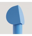 Thoro Lampa biurkowa BISCUIT błękitna LED 3000K TH.751