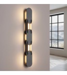 Thoro Kinkiet CHAIN 91 czarny LED 3000K TH.770