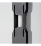 Thoro Kinkiet CHAIN 91 czarny LED 3000K TH.770