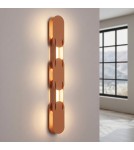 Thoro Kinkiet CHAIN 91 ochra czerwona LED 3000K TH.773