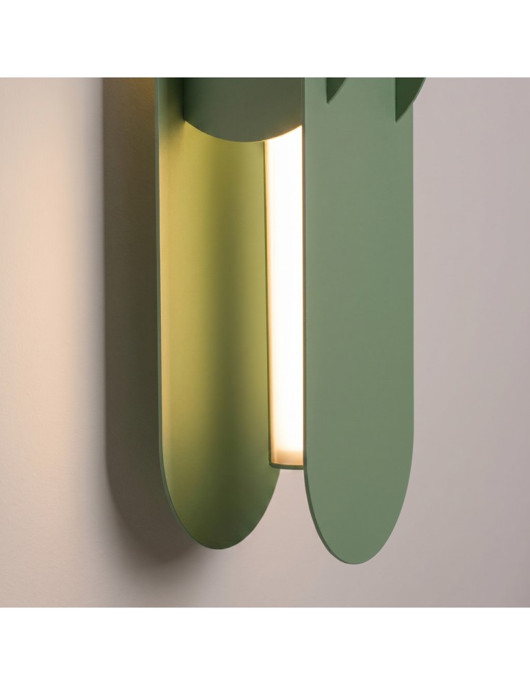 Thoro Kinkiet CHAIN 91 szałwiowy LED 3000K TH.775