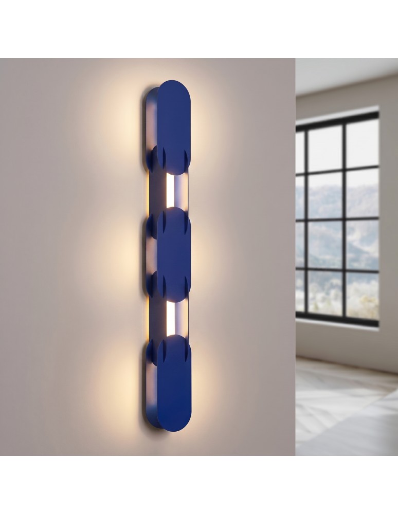 Thoro Kinkiet CHAIN 91 ultramaryna LED 3000K TH.777