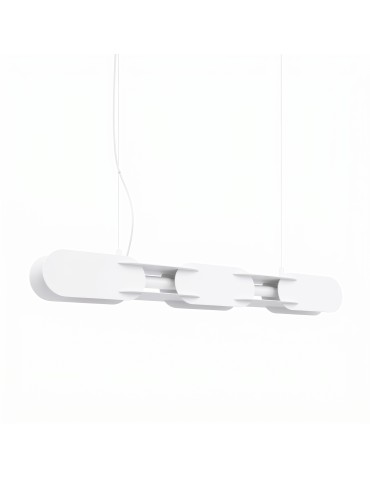 Thoro Lampa wisząca CHAIN 91 biała LED 3000K TH.781