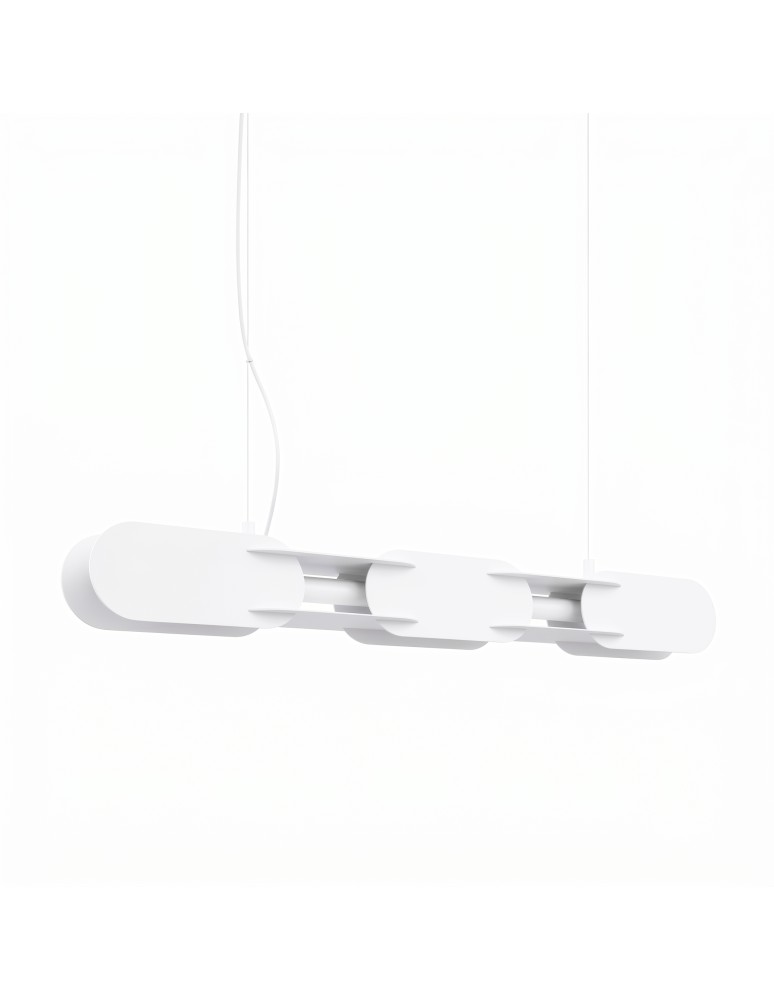 Thoro Lampa wisząca CHAIN 91 biała LED 3000K TH.781