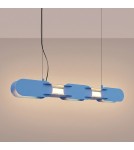 Thoro Lampa wisząca CHAIN 91 błękitna LED 3000K TH.782