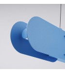 Thoro Lampa wisząca CHAIN 91 błękitna LED 3000K TH.782