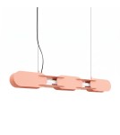Thoro Lampa wisząca CHAIN 91 brzoskwiniowa LED 3000K TH.783