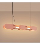 Thoro Lampa wisząca CHAIN 91 brzoskwiniowa LED 3000K TH.783