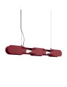 Thoro Lampa wisząca CHAIN 91 burgund LED 3000K TH.784
