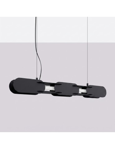 Thoro Lampa wisząca CHAIN 91 czarna LED 3000K TH.785 - product 2