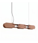 Thoro Lampa wisząca CHAIN 91 mocca LED 3000K TH.787