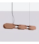 Thoro Lampa wisząca CHAIN 91 mocca LED 3000K TH.787