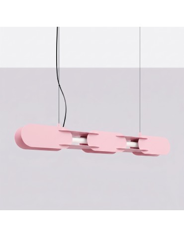 Thoro Lampa wisząca CHAIN 91 różowa LED 3000K TH.789 - product 2