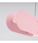 Thoro Lampa wisząca CHAIN 91 różowa LED 3000K TH.789