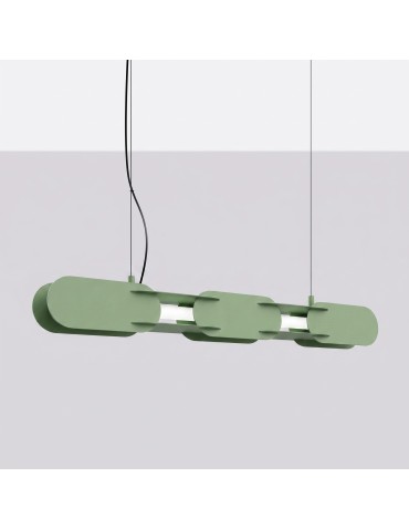 Thoro Lampa wisząca CHAIN 91 szałwiowa LED 3000K TH.790 - product 2