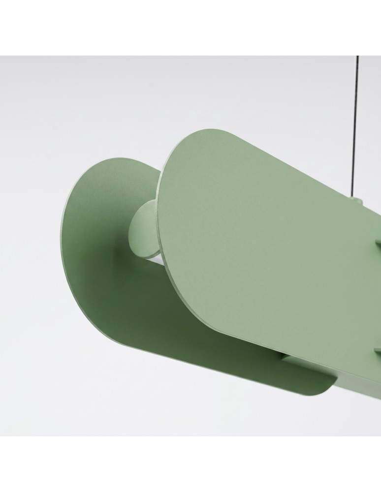 Thoro Lampa wisząca CHAIN 91 szałwiowa LED 3000K TH.790