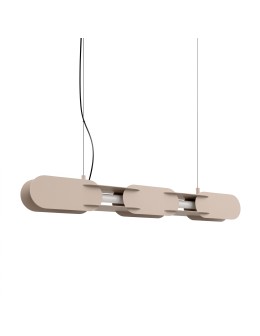 Thoro Lampa wisząca CHAIN 91 taupe LED 3000K TH.791