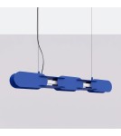 Thoro Lampa wisząca CHAIN 91 ultramaryna LED 3000K TH.792