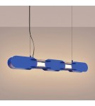 Thoro Lampa wisząca CHAIN 91 ultramaryna LED 3000K TH.792