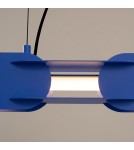 Thoro Lampa wisząca CHAIN 91 ultramaryna LED 3000K TH.792