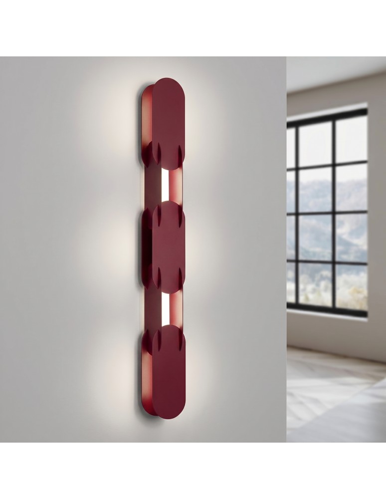Thoro Kinkiet CHAIN 91 burgund LED 4000K TH.799