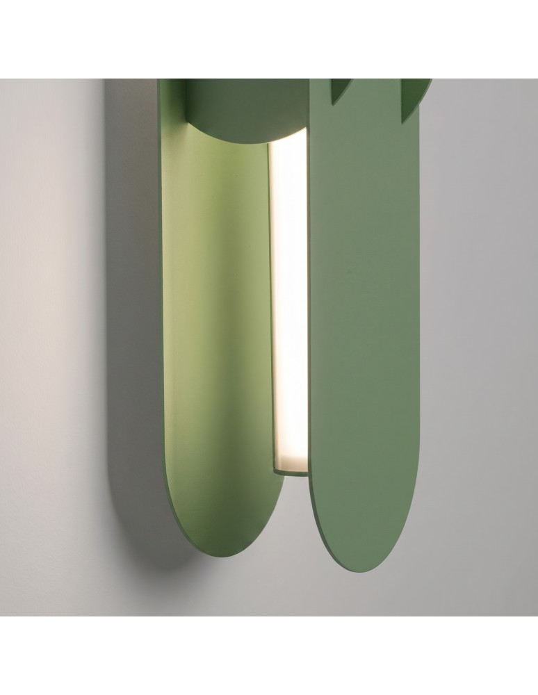 Thoro Kinkiet CHAIN 91 szałwiowy LED 4000K TH.805