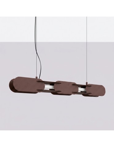 Thoro Lampa wisząca CHAIN 91 brązowa LED 4000K TH.810 - product 2
