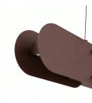 Thoro Lampa wisząca CHAIN 91 brązowa LED 4000K TH.810
