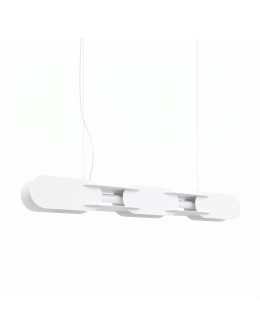 Thoro Lampa wisząca CHAIN 91 biała LED 4000K TH.811