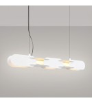 Thoro Lampa wisząca CHAIN 91 biała LED 4000K TH.811