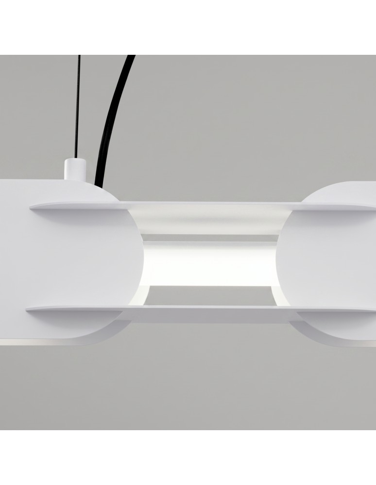 Thoro Lampa wisząca CHAIN 91 biała LED 4000K TH.811
