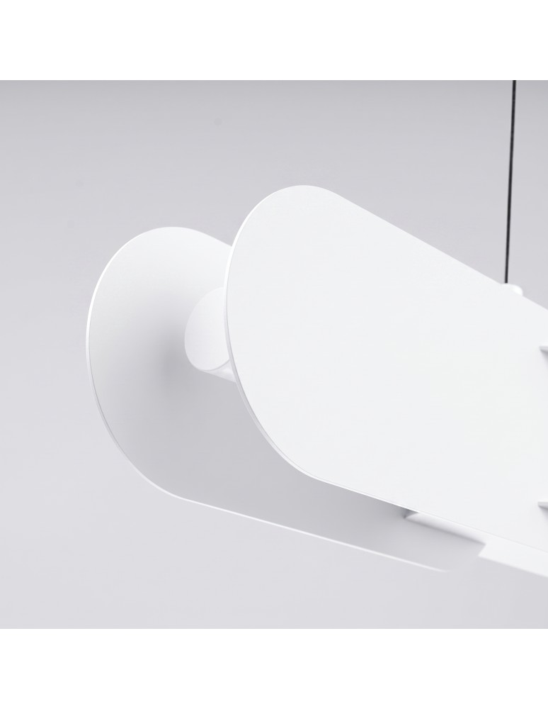 Thoro Lampa wisząca CHAIN 91 biała LED 4000K TH.811