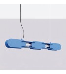 Thoro Lampa wisząca CHAIN 91 błękitna LED 4000K TH.812
