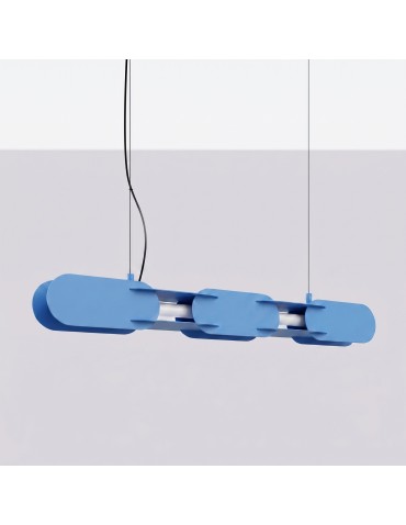 Thoro Lampa wisząca CHAIN 91 błękitna LED 4000K TH.812 - product 2