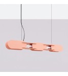 Thoro Lampa wisząca CHAIN 91 brzoskwiniowa LED 4000K TH.813