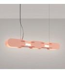 Thoro Lampa wisząca CHAIN 91 brzoskwiniowa LED 4000K TH.813