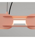 Thoro Lampa wisząca CHAIN 91 brzoskwiniowa LED 4000K TH.813