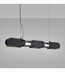 Thoro Lampa wisząca CHAIN 91 czarna LED 4000K TH.815
