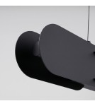 Thoro Lampa wisząca CHAIN 91 czarna LED 4000K TH.815