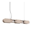 Thoro Lampa wisząca CHAIN 91 taupe LED 4000K TH.821