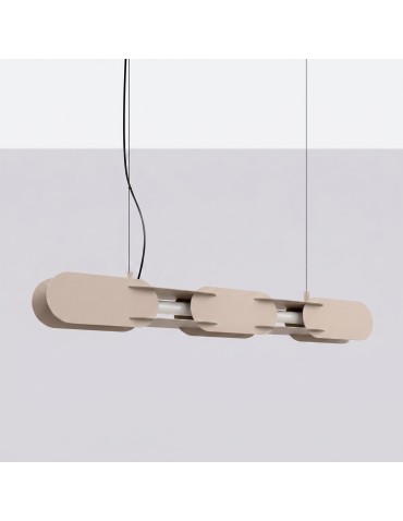 Thoro Lampa wisząca CHAIN 91 taupe LED 4000K TH.821 - product 2
