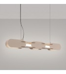Thoro Lampa wisząca CHAIN 91 taupe LED 4000K TH.821