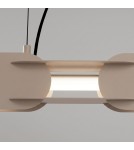 Thoro Lampa wisząca CHAIN 91 taupe LED 4000K TH.821