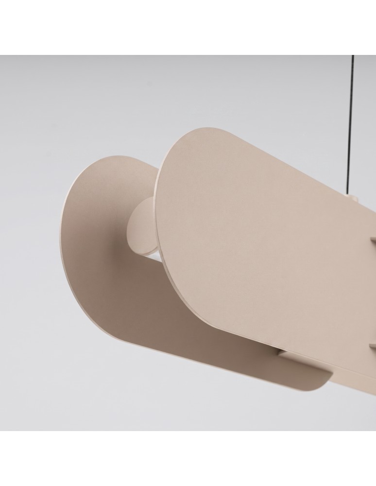 Thoro Lampa wisząca CHAIN 91 taupe LED 4000K TH.821