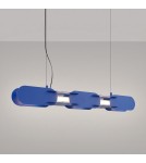 Thoro Lampa wisząca CHAIN 91 ultramaryna LED 4000K TH.822