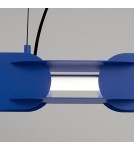 Thoro Lampa wisząca CHAIN 91 ultramaryna LED 4000K TH.822