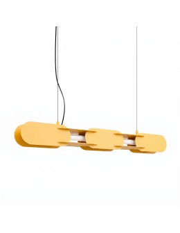 Thoro Lampa wisząca CHAIN 91 żółta LED 4000K TH.824