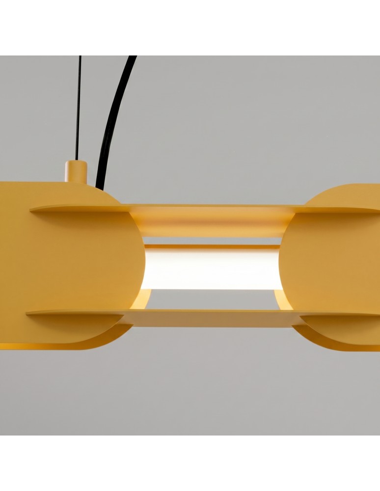 Thoro Lampa wisząca CHAIN 91 żółta LED 4000K TH.824