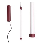 Thoro Lampa wisząca TRANG 50 burgund LED 3000K TH.829